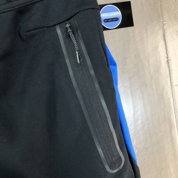 Nike Sportswear Men's Tech Fleece Joggers Signal Blue Black XL CU4495-017 - Picture 5 of 6